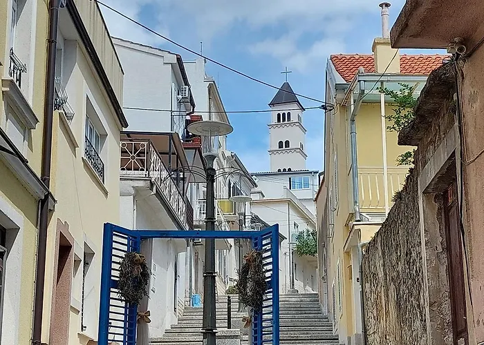 Malerisches Nur 200 Meter Zum Sandstrand Meerblick, Parkplatz, Klima